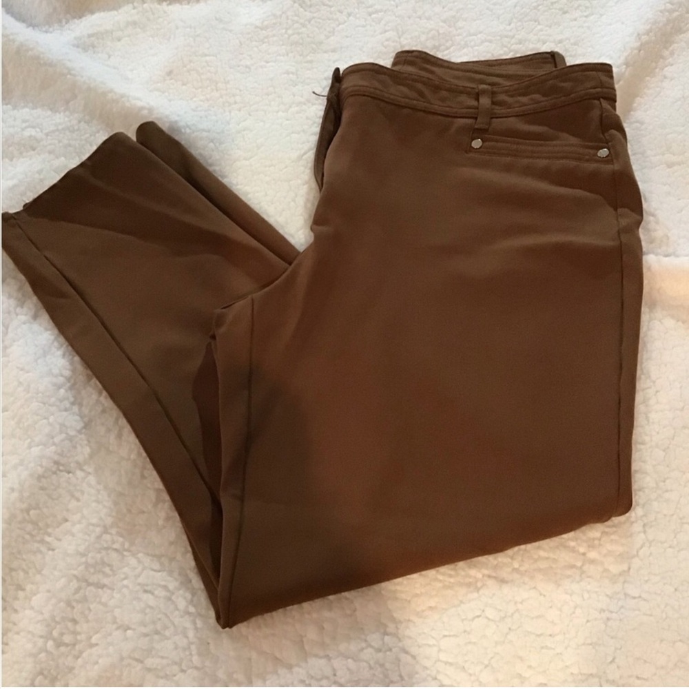 Chico's Brown So Slimming Straight Leg Pants